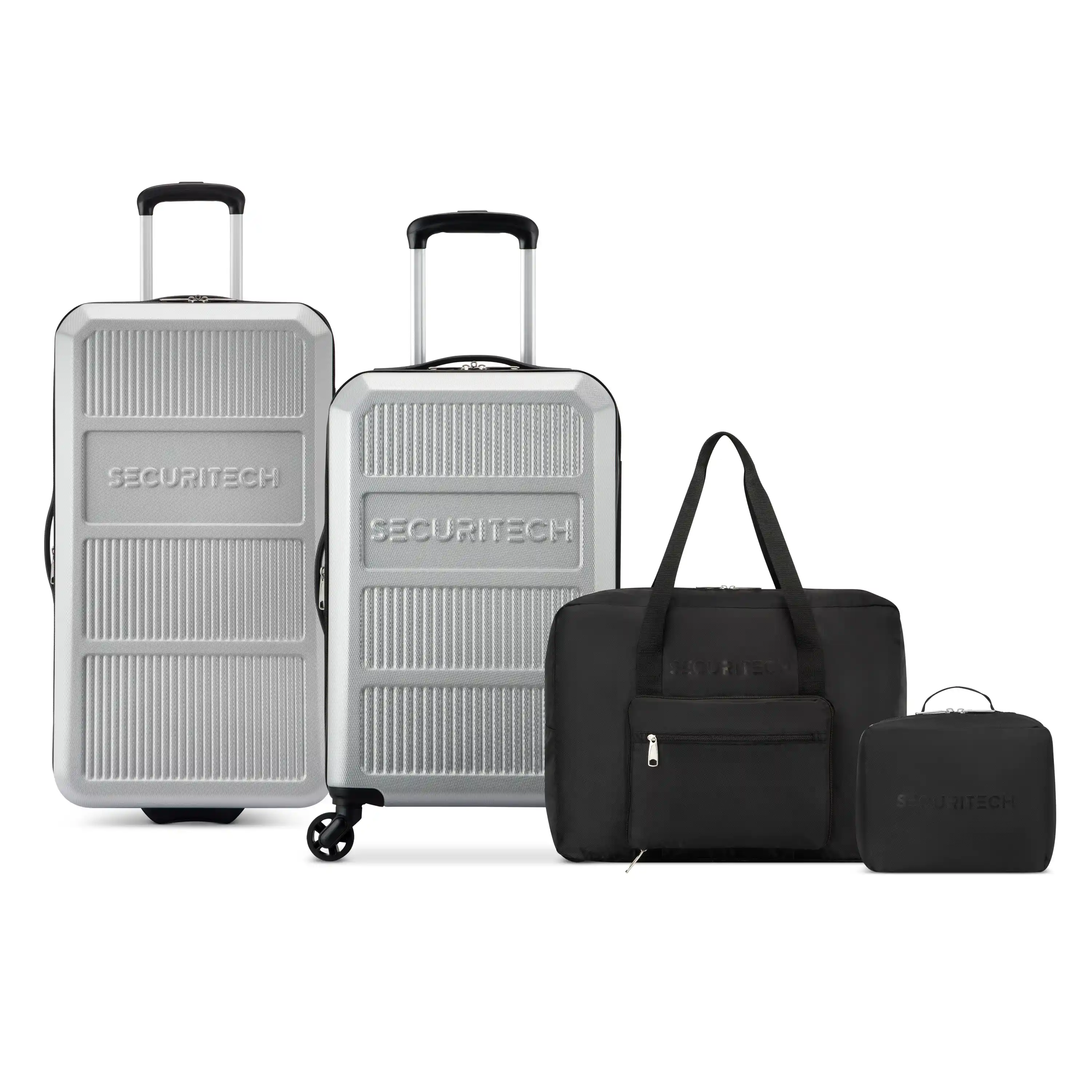 ASPHALT - 4-Piece Hardside Luggage Set